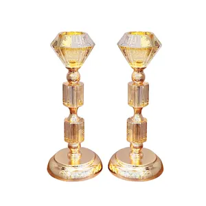 شمعدان مدل 2824/77 مناسب برای شمع استوانه ایمجموعه دو عددی