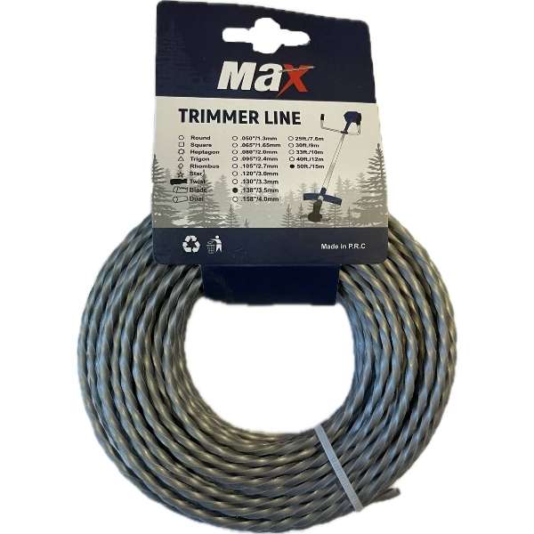 نخ علفتراش مکس مدل مارپیچ 3.5