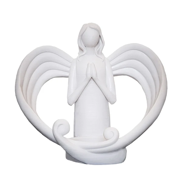 شمعدان مدل فرشته دعاگو مدرن مینیمال مناسب برای شمع وارمر