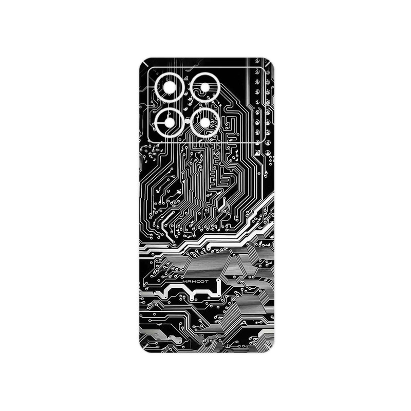 برچسب پوششی ماهوت مدل Black_Printed_Circuit_Board مناسب برای گوشی موبایل شیائومی Poco X6 Pro