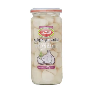 ترشی سیر مروارید ممتاز سحر - 500 گرم 