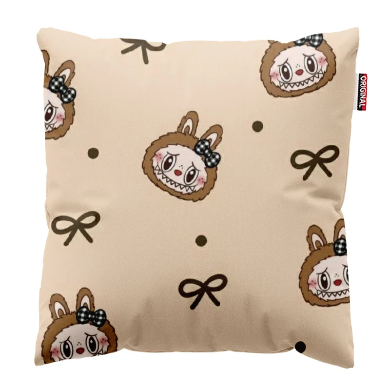 کوسن پاد آفرین طرح لبوبو کد 69 سایز 30* 30 سانتی متر