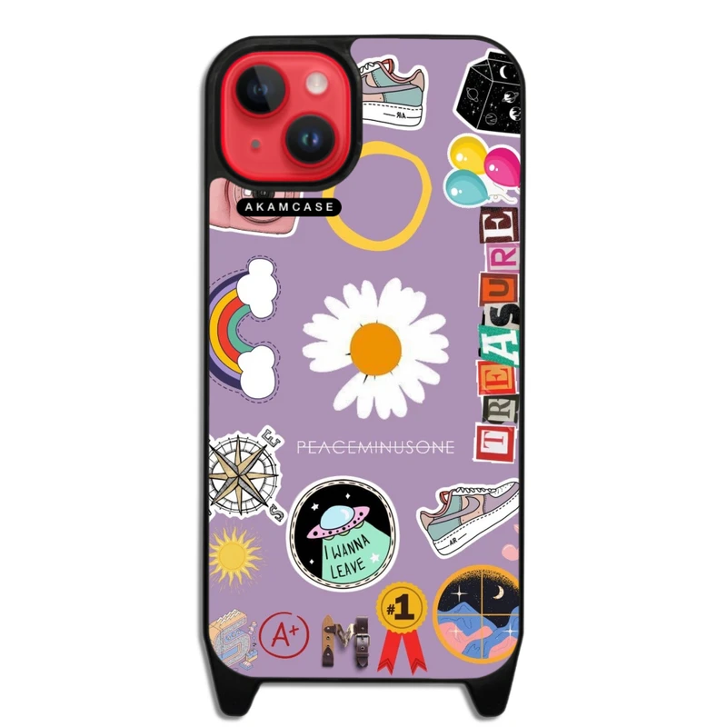 کاور آکام مدل AMCWLA14PLUS-GOOD VIBES6 مناسب برای گوشی موبایل اپل iPhone 14 Plus