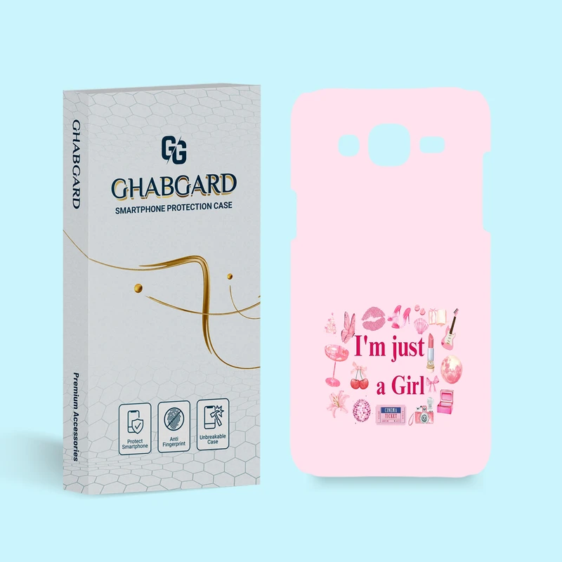 کاور قاب گارد مدل دخترانه مناسب برای گوشی موبایل سامسونگ Galaxy J5 2015 / J500