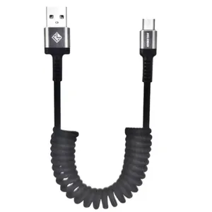 کابل تبدیل USB  به USB-C مدل KD-55 طول 1 متر