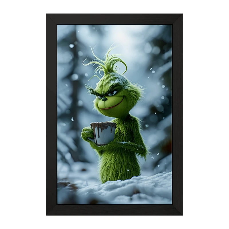 تابلو خندالو مدل گرینچ (Grinch) کد F8316