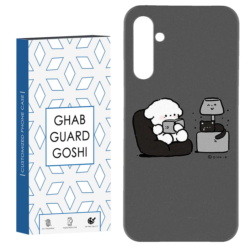 کاور قاب گارد گوشی طرح خرسو گربه کد Dimo-849 مناسب برای گوشی موبایل سامسونگ Galaxy A34 / A34 5g