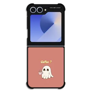 AKAM AMC-WSGZFLIP6-COFFEE-23 Cover For Samsung Galaxy Z Flip 6