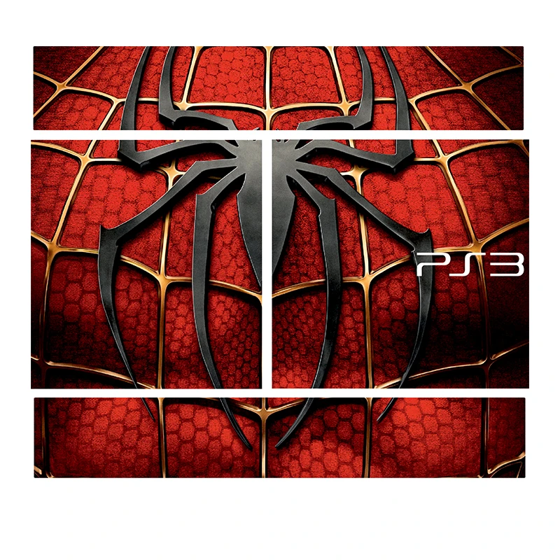 برچسب پلی استیشن 3 سوپر اسلیم توییجین وموییجین مدل spider man 02 مجموعه 4عددی