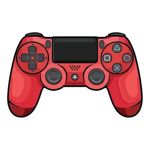 برچسب لپ تاپ پویا مارکت طرح دسته بازی کد 3048