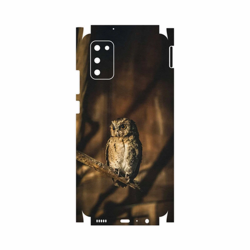 برچسب پوششی ماهوت مدل Owl-FullSkin مناسب برای گوشی موبایل سامسونگ Galaxy A02S
