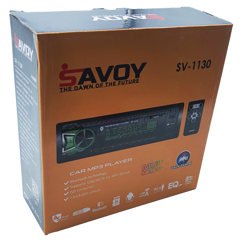 پخش کننده خودرو ساووی مدل SV-1130 پنل جدا