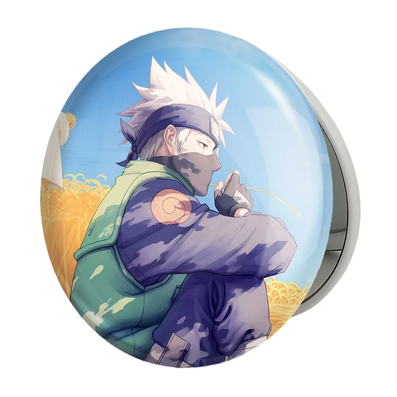 آینه جیبی خندالو طرح کاکاشی سنسه انیمه ناروتو Naruto مدل تاشو کد 11228 