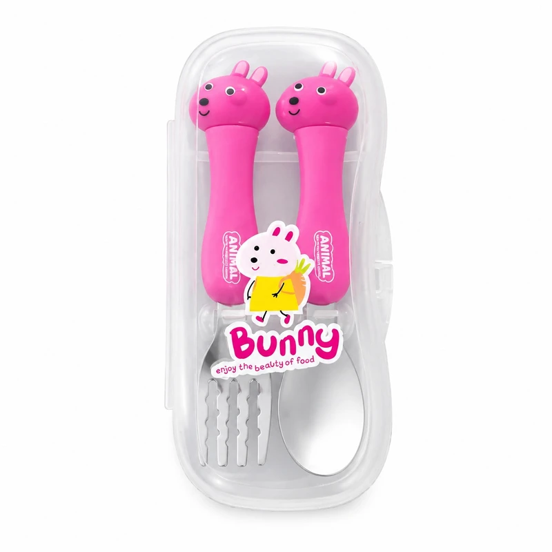  قاشق و چنگال کودک مدل بانی Bunny