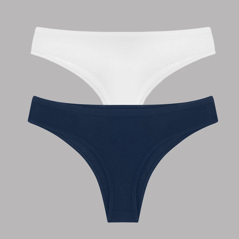 شورت زنانه دیا مدل لامبادا کد NVY-WH مجموعه 2 عددی