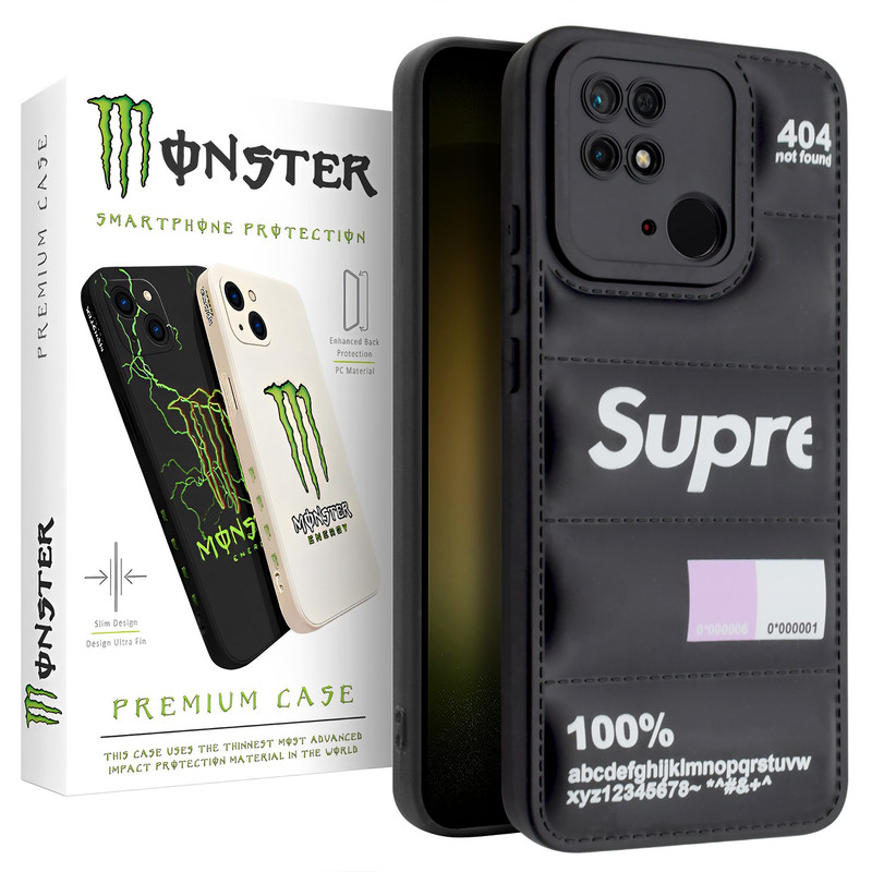  کاور مانستر مدل Pufer Jacket مناسب برای گوشی موبایل شیائومی Redmi 10c / Poco C40