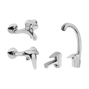 ست شیرآلات های پلاس مدل الماس مجموعه 4 عددی