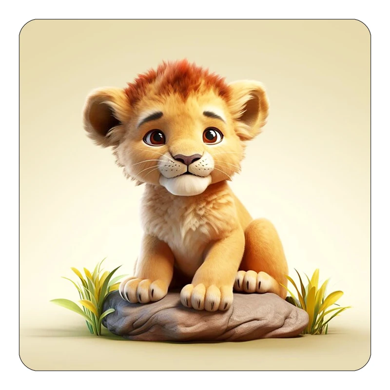 مگنت کاکتی طرح حیوانات کارتونی مدل mp27280