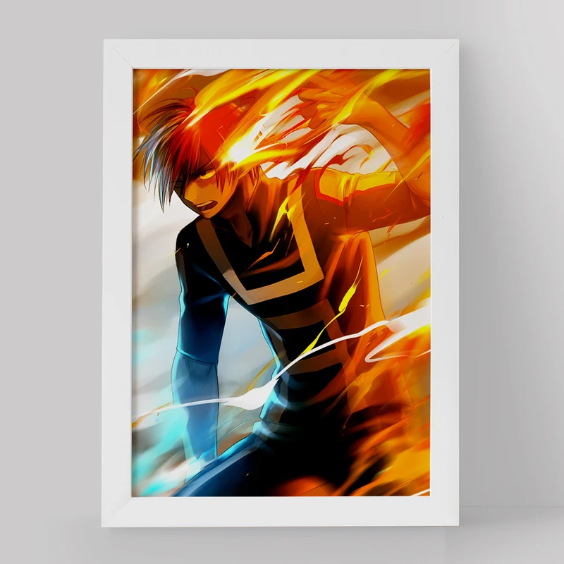 تابلو خندالو مدل شوتو تودروکی انیمه آکادمی قهرمان من کد 11580