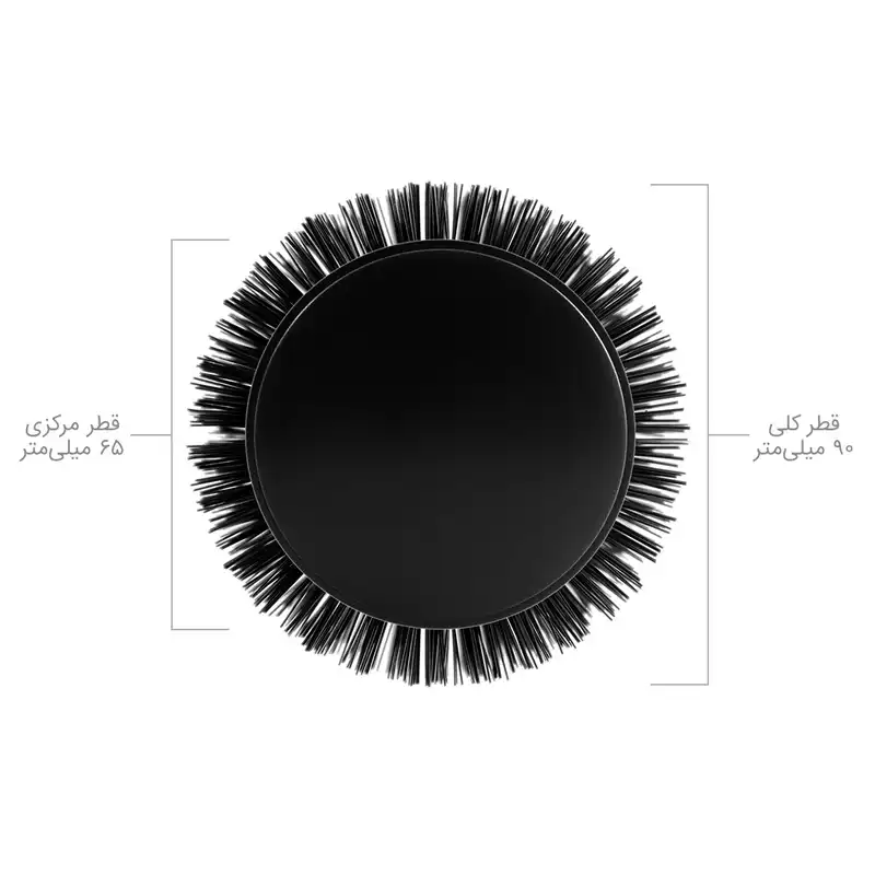 برس اکستنشن مو هلنا پروفشنال مدل BK65B