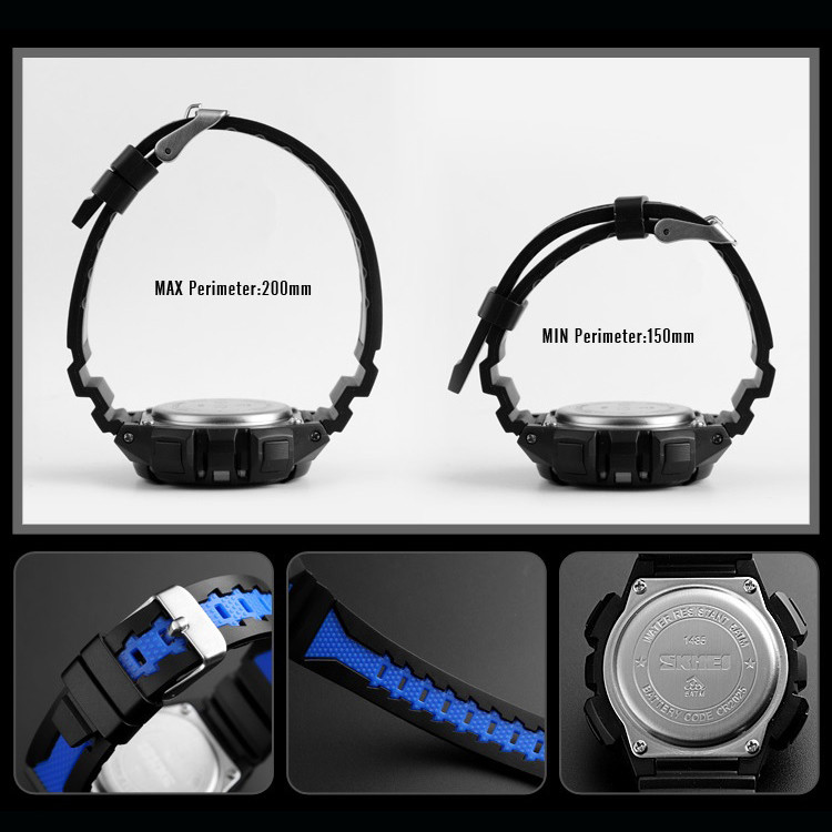 ساعت مچی دیجیتال پسرانه اسکمی مدل 1485BU