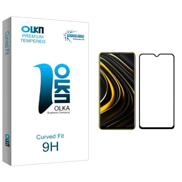 محافظ صفحه نمایش کولینگ مدل Olka glass مناسب برای گوشی موبایل شیائومی Poco M3