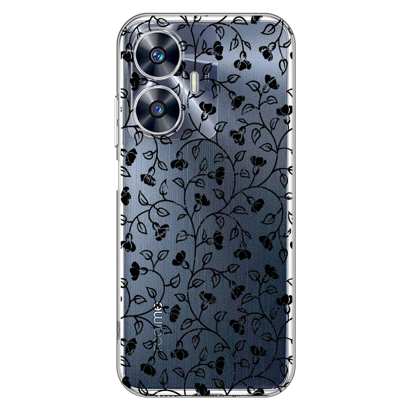 کاور مگافون طرح گل مدل C42-B مناسب برای گوشی موبایل ریلمی C55