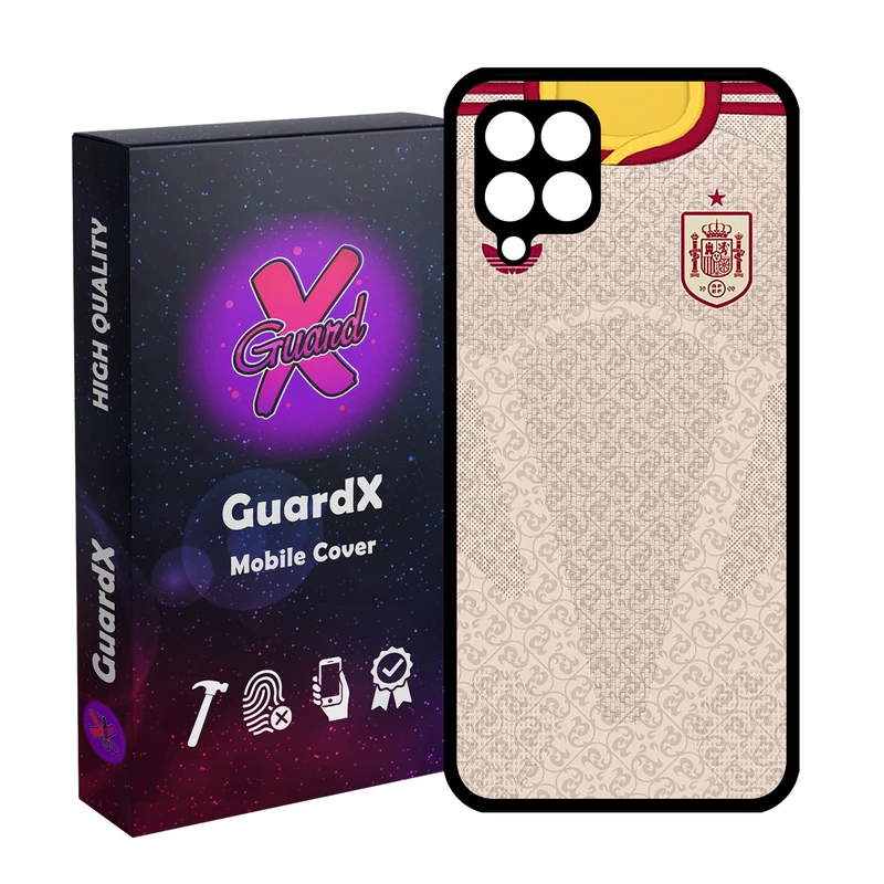 کاور گارد ایکس طرح اسپانیا 2 مدل 10962 مناسب برای گوشی موبایل سامسونگ Galaxy A12/M12/F12