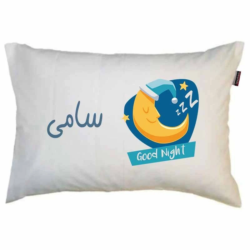 رو بالشی مد برتر مدل فانتزی ماه طرح اسم سامی کد 13