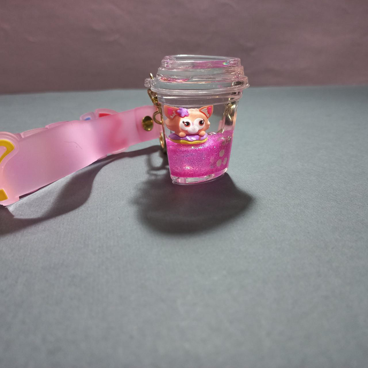 جاکلیدی دخترانه مدل آکواریومی طرح روباه کد R1