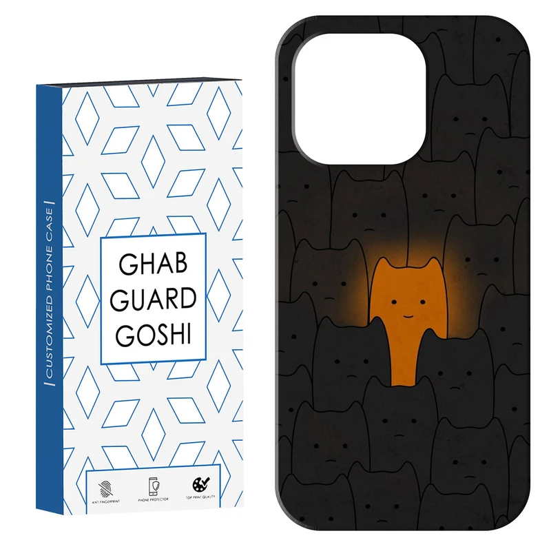 کاور قاب گارد گوشی طرح گربه کد Dimo-272 مناسب برای گوشی موبایل اپل  IPHONE 14 PRO MAX   