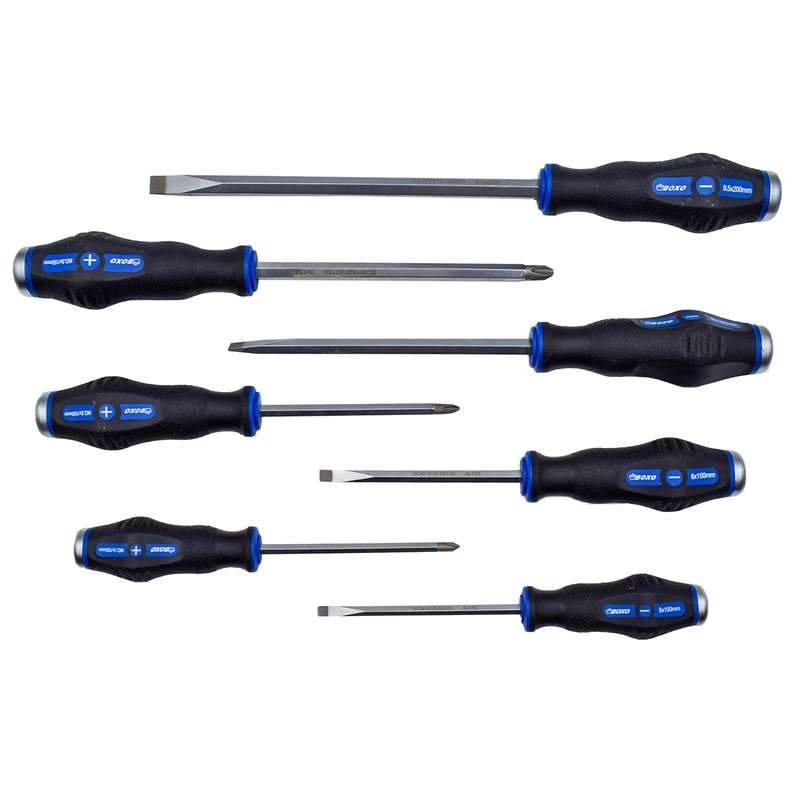 پیچ گوشتی ضربه خور بوکسو مدل No.SCWGTA-7CB7 بسته 7 عددی