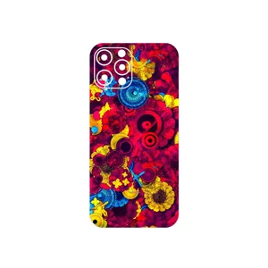 MAHOOT Vector Flower Garden Digital Art Cover Sticker for Apple iPhone 12 Pro Max