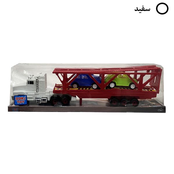 ماشین بازی دورج مدل تریلی ماشین بر ماک بسته 3 عددی -  - 6