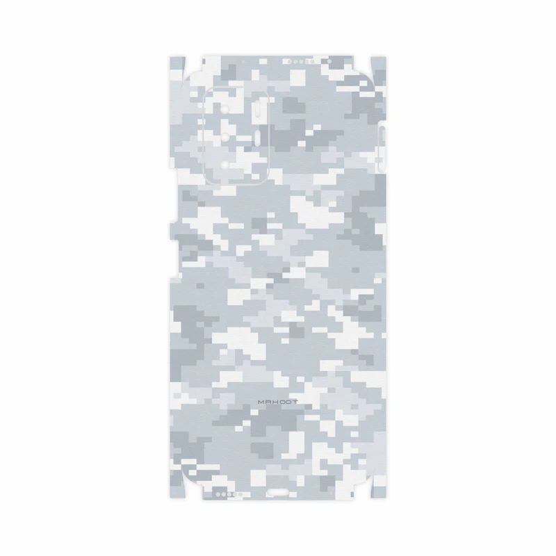 برچسب پوششی ماهوت مدل Army-Winter-Pixel-FullSkin مناسب برای گوشی موبایل شیائومی Poco X3 GT 5G