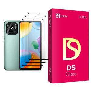 Asda DS Glass MIX003 Screen Protector For Xiaomi Redmi 10C Pack Of 3