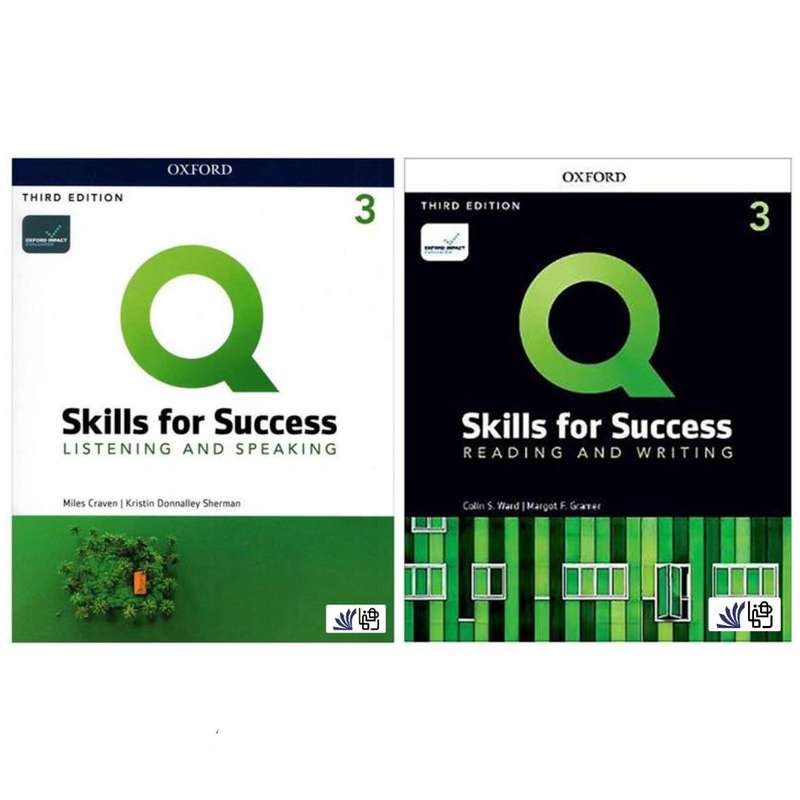 کتاب Q Skills for Success 3rd 3 اثر Kevin McClure and Mari Vargo انتشارات رهنما 2جلدی