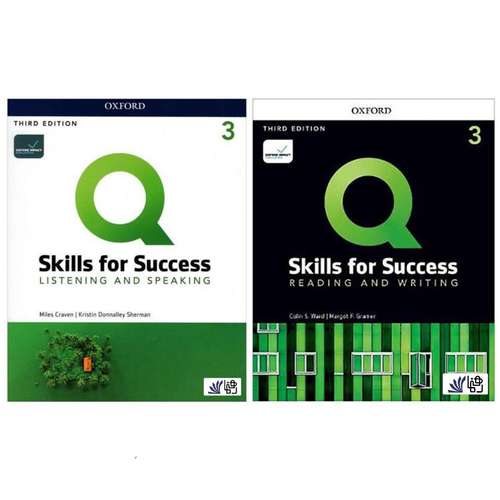 کتاب Q Skills for Success 3rd 3 اثر Kevin McClure and Mari Vargo انتشارات رهنما 2جلدی