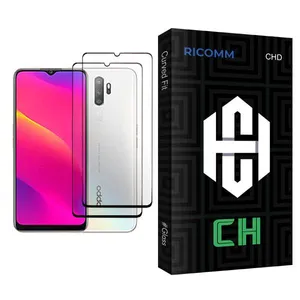 Ricomm CH Glass MIX002 Screen Protector For Oppo A5 (2020) Pack Of 2