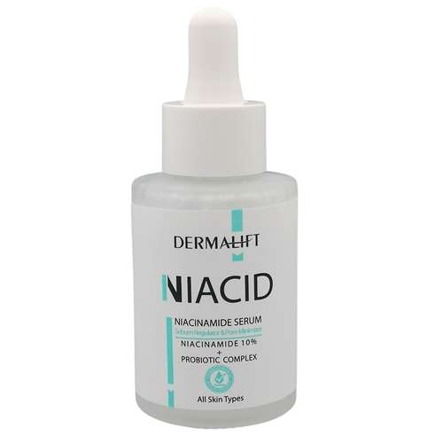 سرم پوست درمالیفت مدل نیاسینامید حجم 30 میلی لیتر