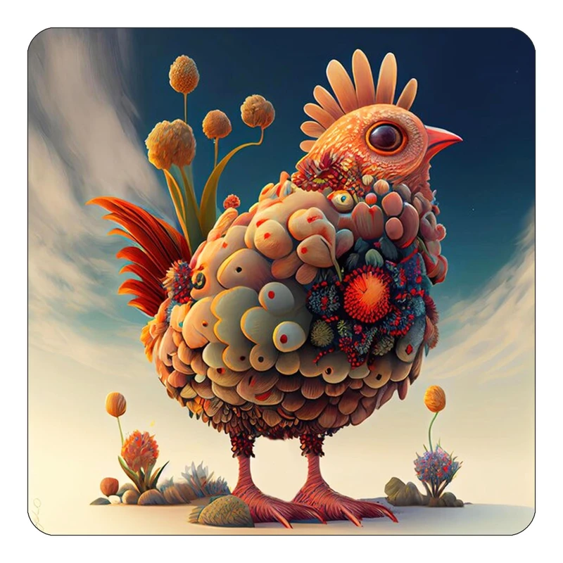 مگنت کاکتی طرح حیوانات رنگی مدل mp26315