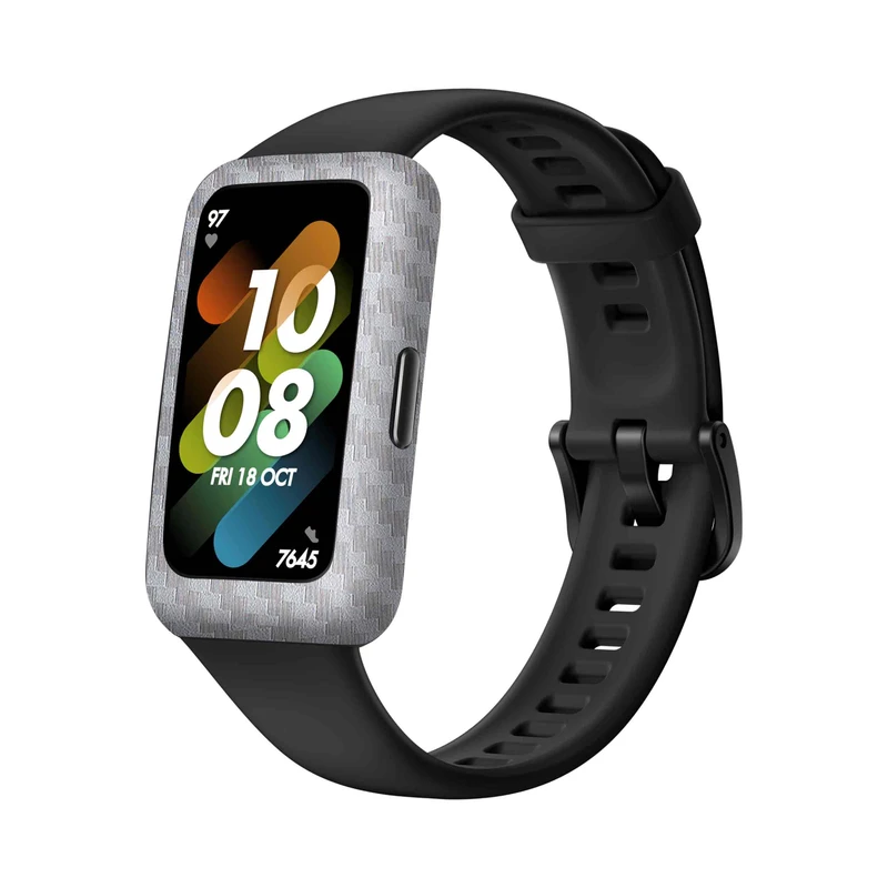 برچسب ماهوت طرح Steel-Fiber مناسب برای ساعت هوشمند هوآوی Band 7