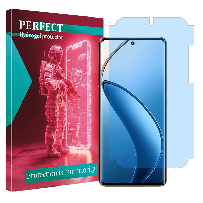 محافظ صفحه نمایش مات آنتی بلو پرفکت مدل Tough مناسب برای گوشی موبایل ریلمی 12 Pro Plus