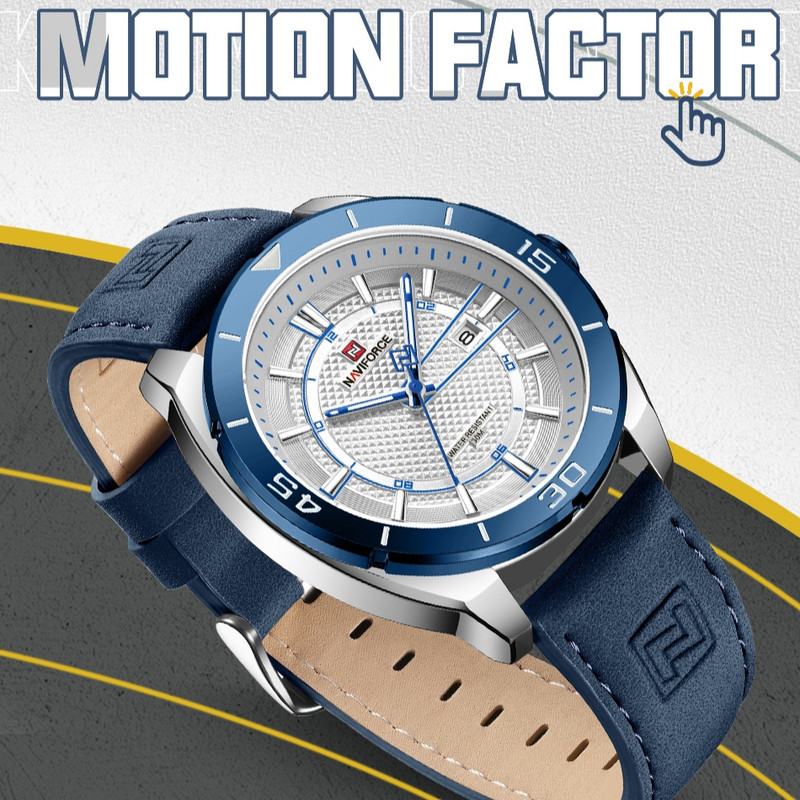 ساعت مچی عقربهای مردانه نیوی فورس مدل NF9209 ساعت مچی عقربهای مردانه نیوی فورس مدل NF9209