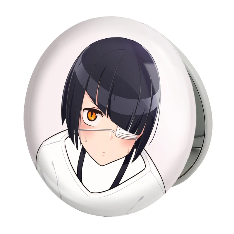 آینه جیبی خندالو طرح اوموهارو انیمه کومی سان مدل تاشو کد 16074 