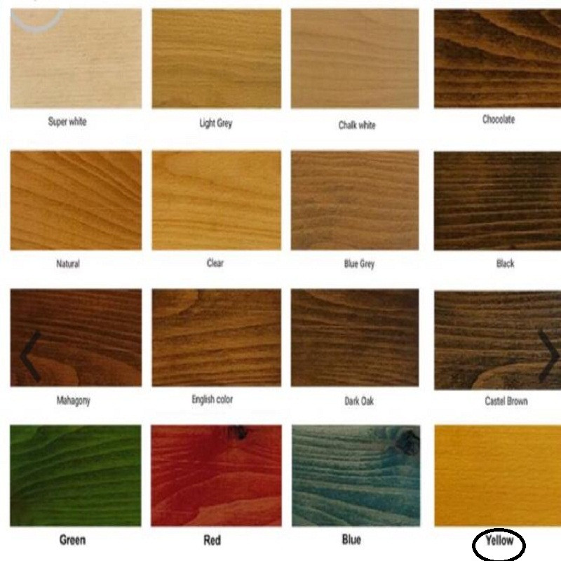 روغن گیاهی چوب دو جزیی زرد هیکسون دکور مدل 2C,YI حجم 300 میلی لیتر