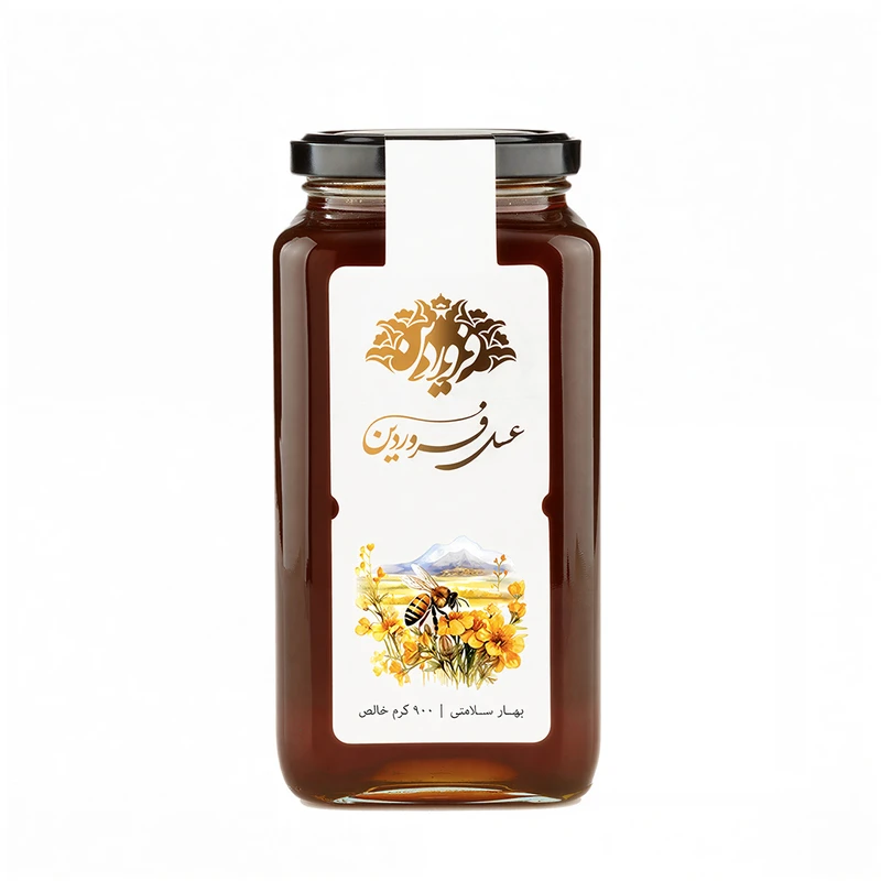 عسل طبیعی  وحشی کوهی فروردین - 900 گرم
