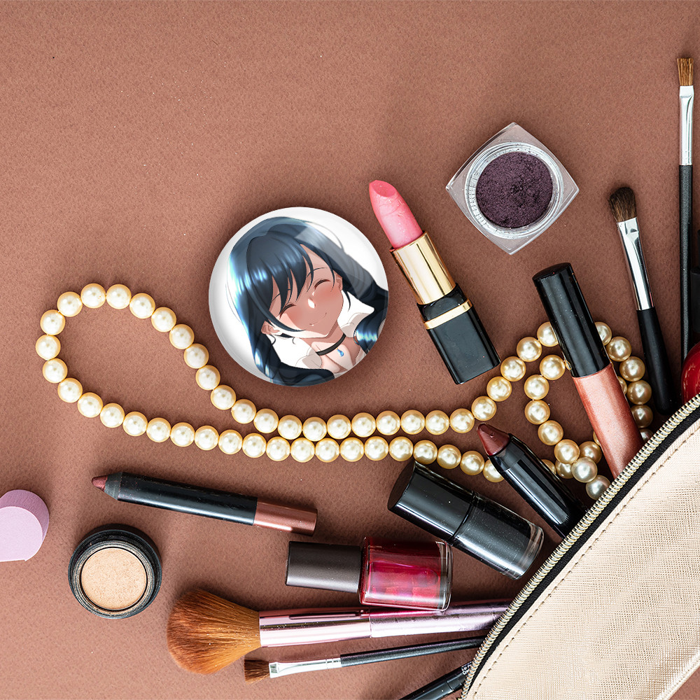 آینه جیبی خندالو مدل هینا انیمه تغییر آب و هوا با تو  کد 17601