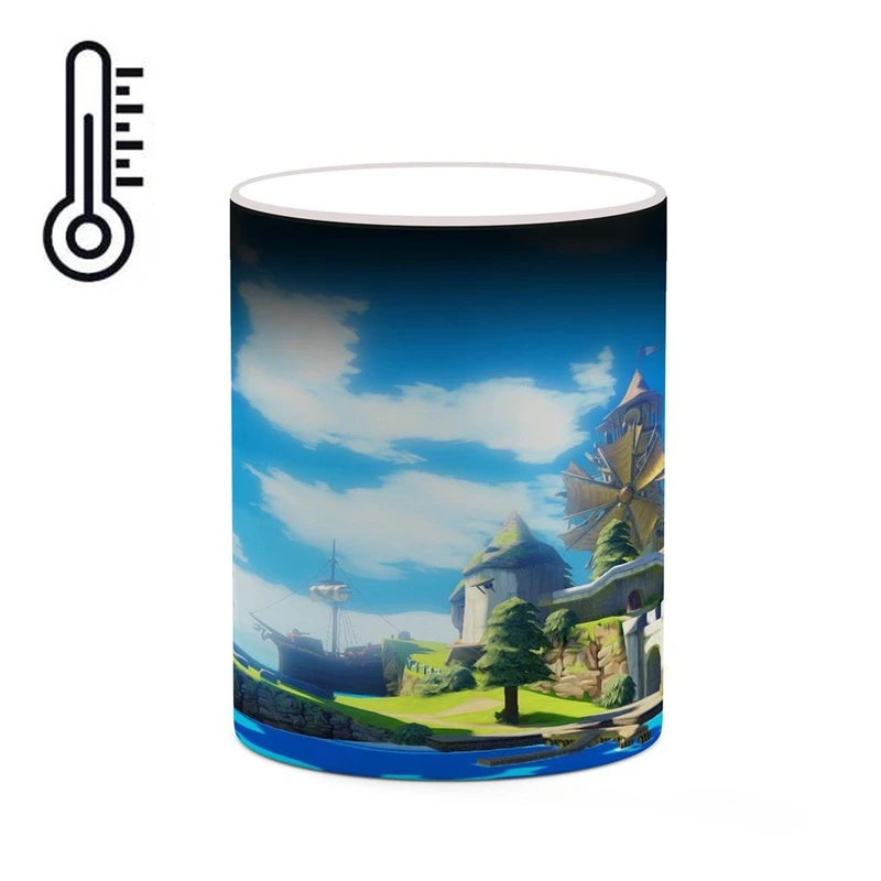 ماگ حرارتی کاکتی مدل بازی زلدا The Legend Of Zeldaː The Wind Waker کد mgh30993