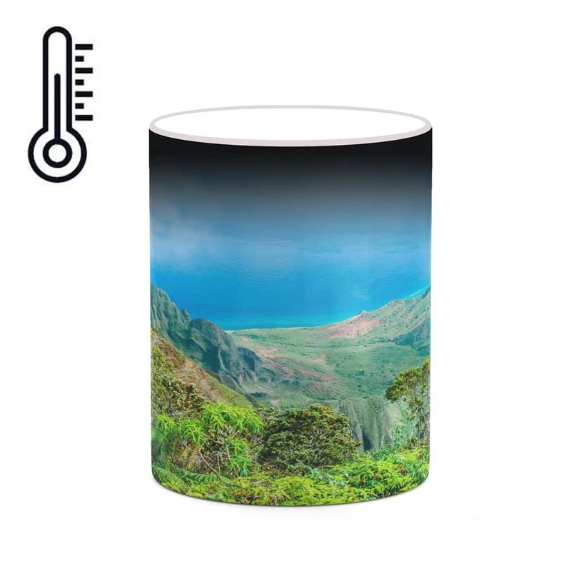 ماگ حرارتی کاکتی مدل منظره کد mgh18359